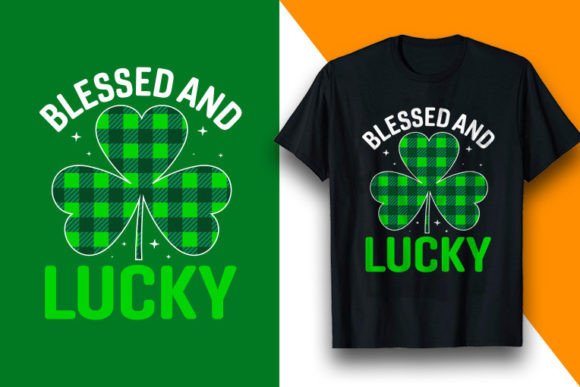 Blessed St Patrick's Day Tshirt Design: Graphics Review