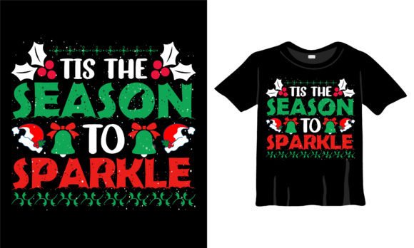 Christmas T-Shirt Graphics for Holiday Brand Campaigns