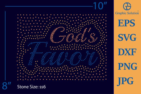 Gods Favor Rhinestone Template: T-Shirt & Graphic Design Review