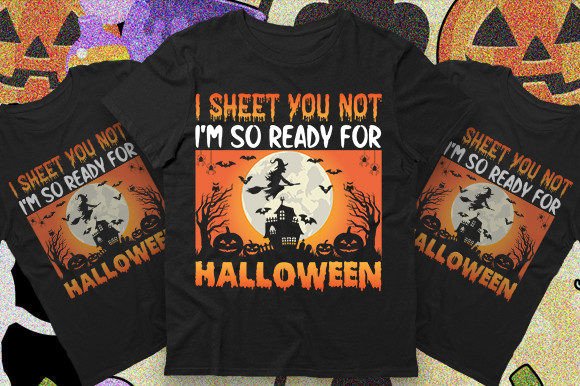 Halloween Funny T-shirt Vector Template Review