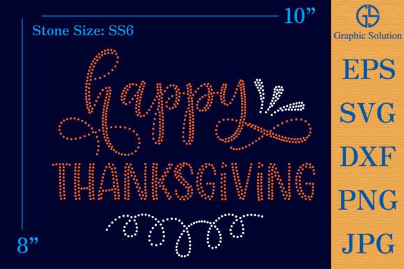 Happy Thanksgiving Rhinestone Template: A Designer Review