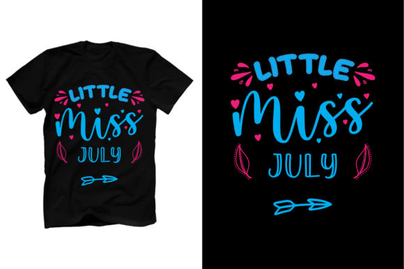 Little Miss July T Shirt Template: A Print & Graphics Review