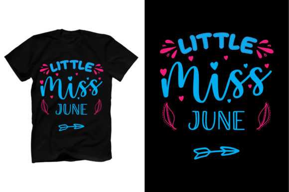 Little Miss June T-shirt Template: Graphics & Print Review