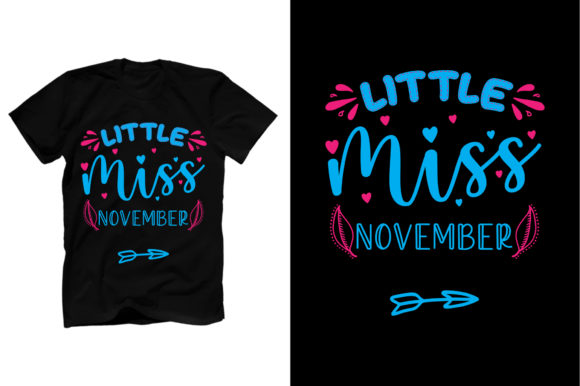 Little Miss November Graphics & Print Template Review