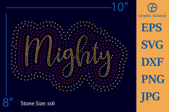 Mighty Rhinestone Graphics for T‑Shirt & Branding Review