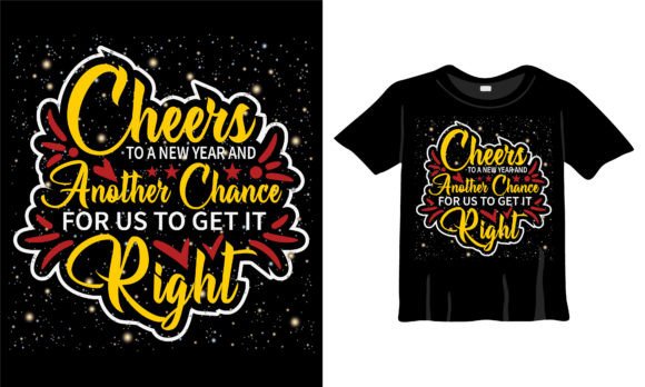 New Year Quote Graphics for T-Shirt Designs Review