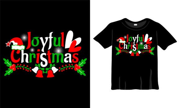Reviewing Joyful Christmas Graphics in T-Shirt Designs